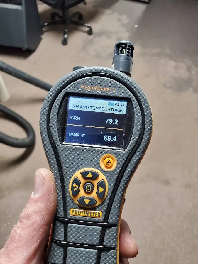 Moisture meter humidity assessment for Mold Remediation & Removal in Norton Shores